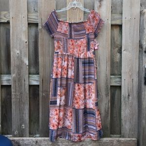 Xhilaration mid-length patterned dress